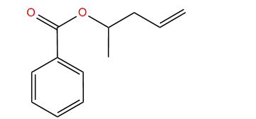 4-Penten-2-yl benzoate